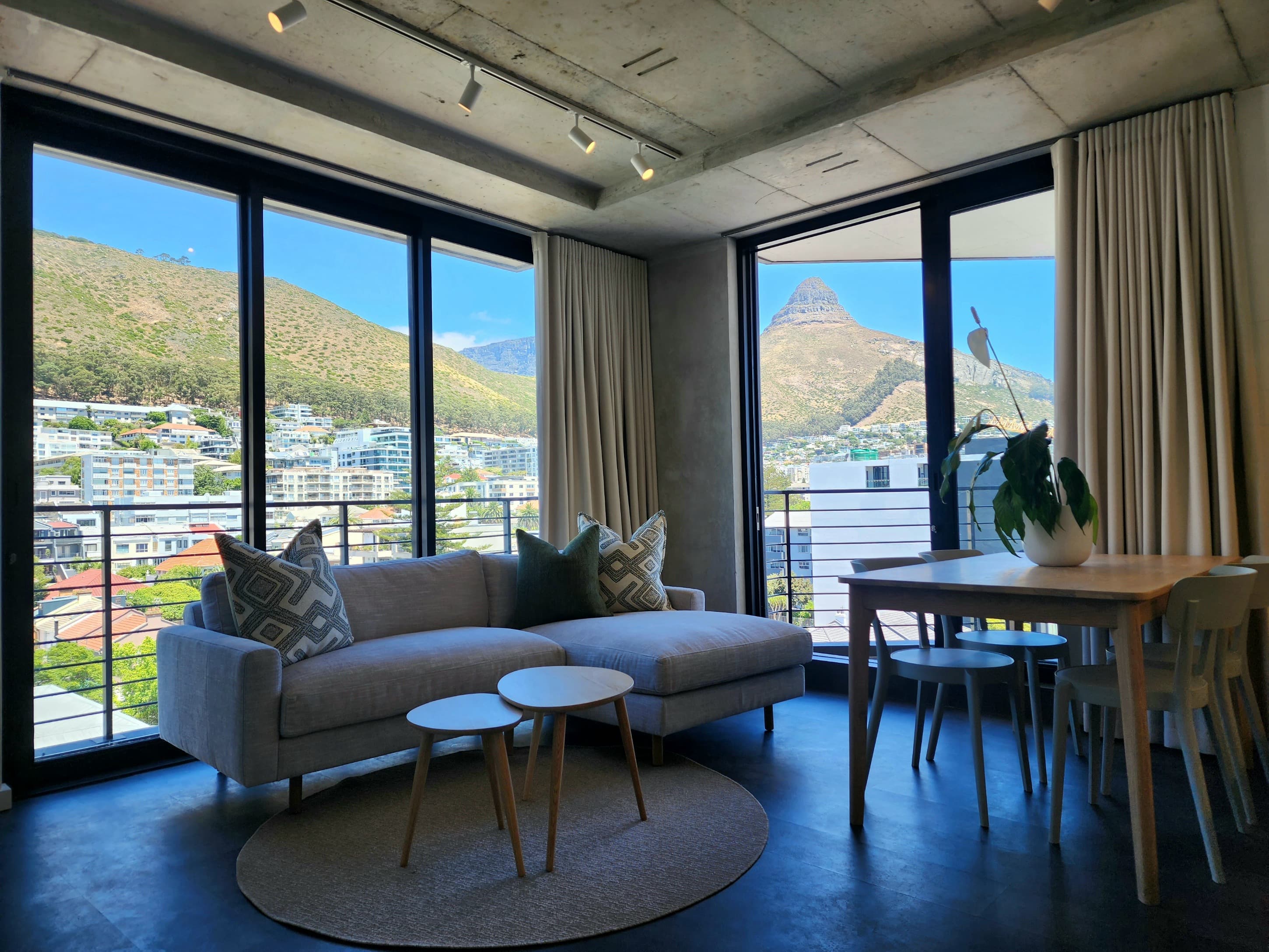 Central Seapoint One Bed | Sweeping Mountain Views